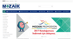 Desktop Screenshot of mozaikpromosyon.com