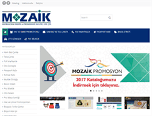 Tablet Screenshot of mozaikpromosyon.com